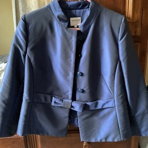 Armani jacket unique beautiful elegant armpit to armpit 21”weddings evening wea